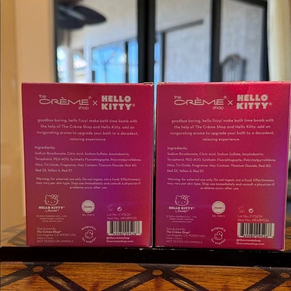 The Creme Shop (2) X-Large Aromatherapy Bath Bomb - Picture 2 of 2